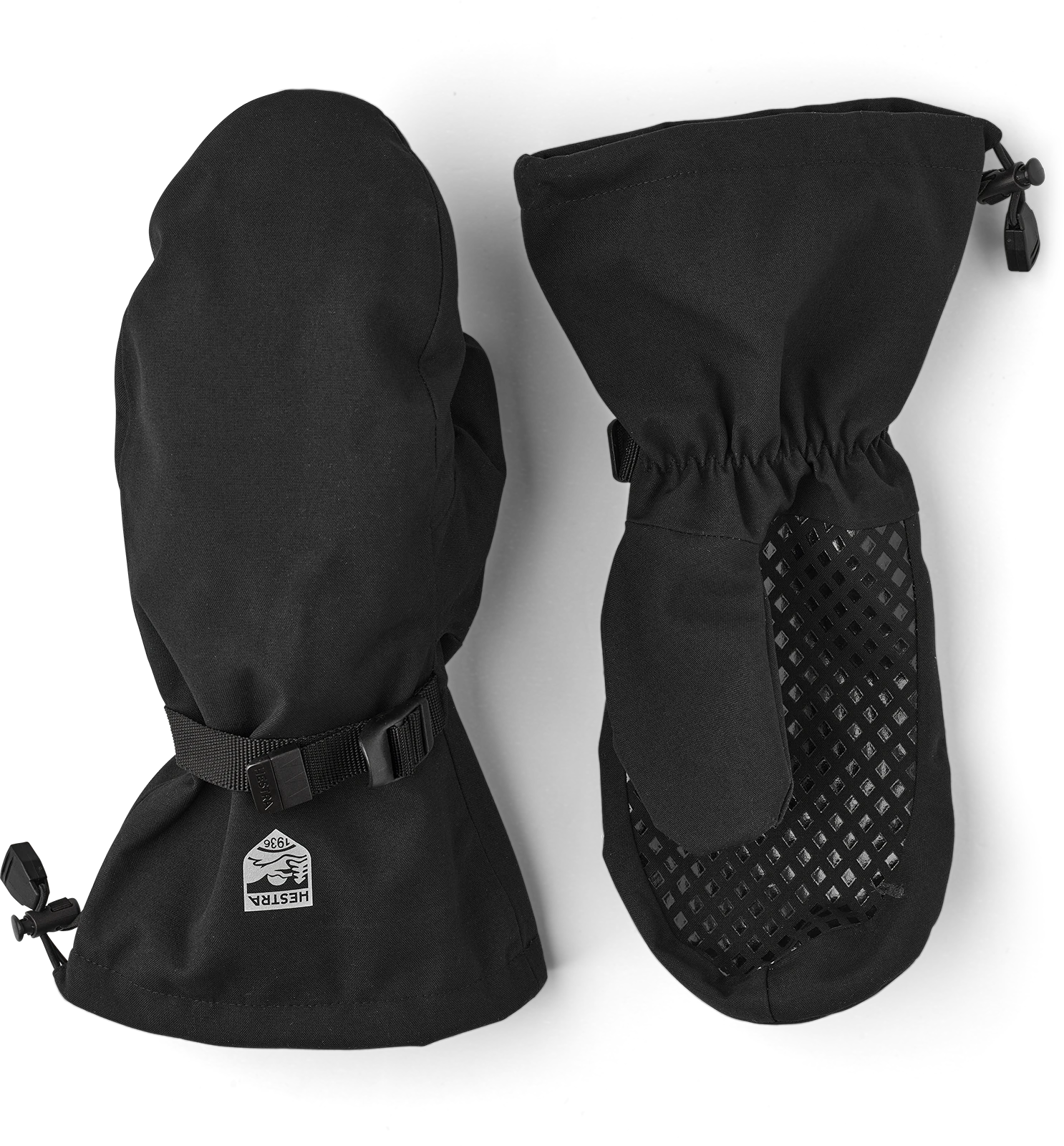 Hestra Hydra Seam Sealed Mitt - Black 1 Hestra Hydra Seam Sealed Mitt - Black