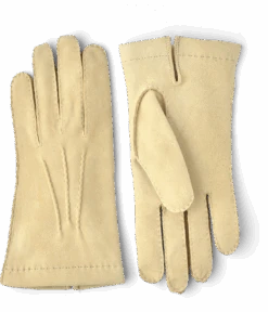 Hestra Chamois Handsewn Unlined - Natural Yellow