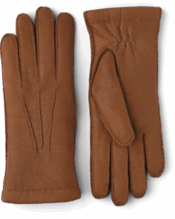 Hestra Peccary Handsewn Lambskin Lining - Cork