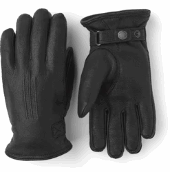 Hestra Deerskin Lambskin - Black