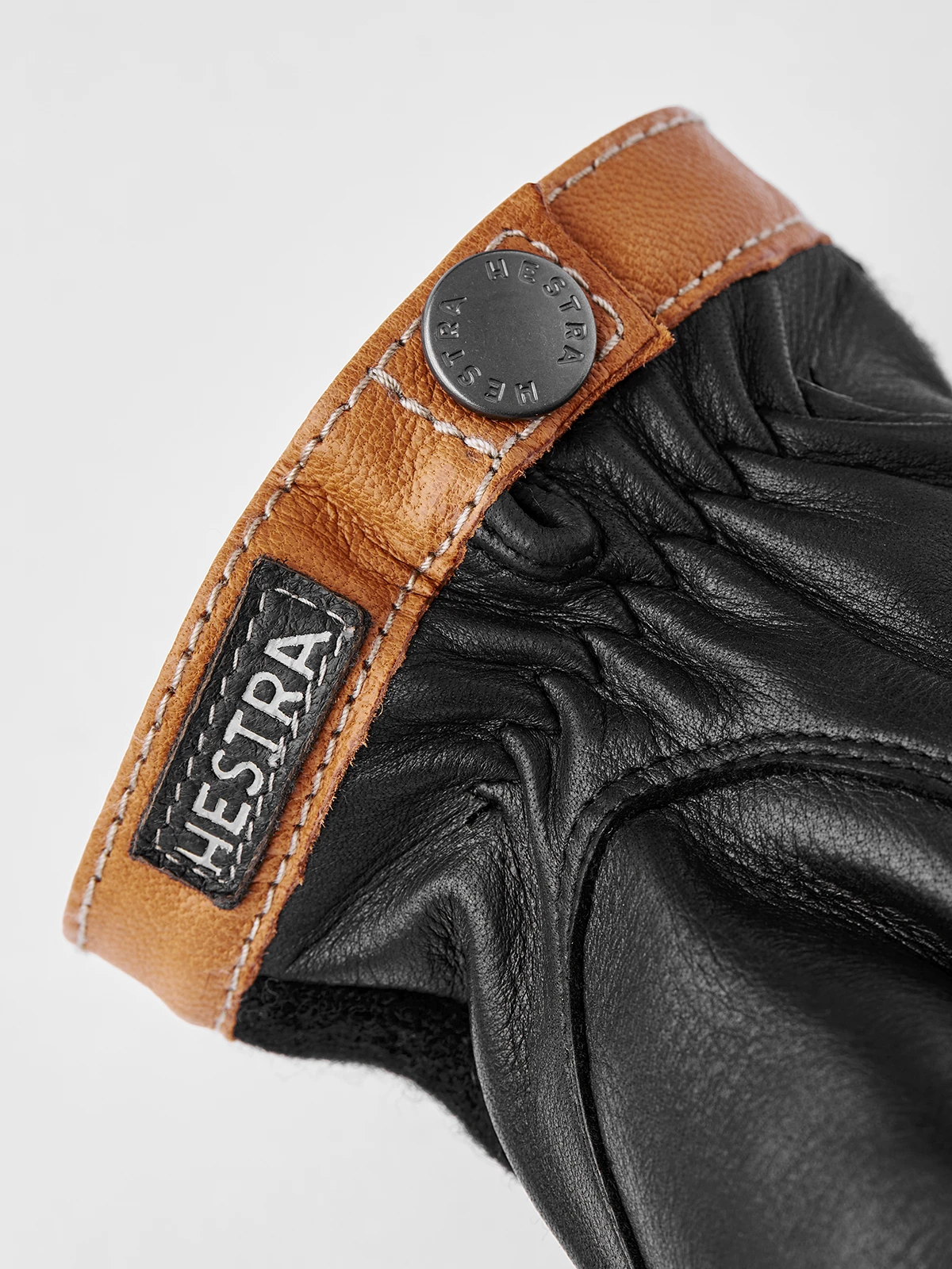Hestra Deerskin Wool Tricot - Black 2 Hestra Deerskin Wool Tricot - Black - Image 2