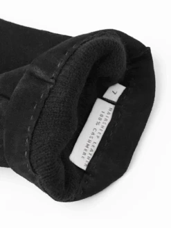 Hestra Hairsheep Suede Handsewn Cashmere - Black -Hestra Sale Store 438 63a7a38e55 27100 100 4 original