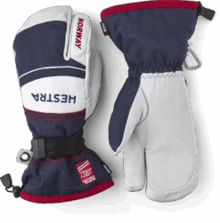 Hestra Army Leather Coach Czone 3-finger