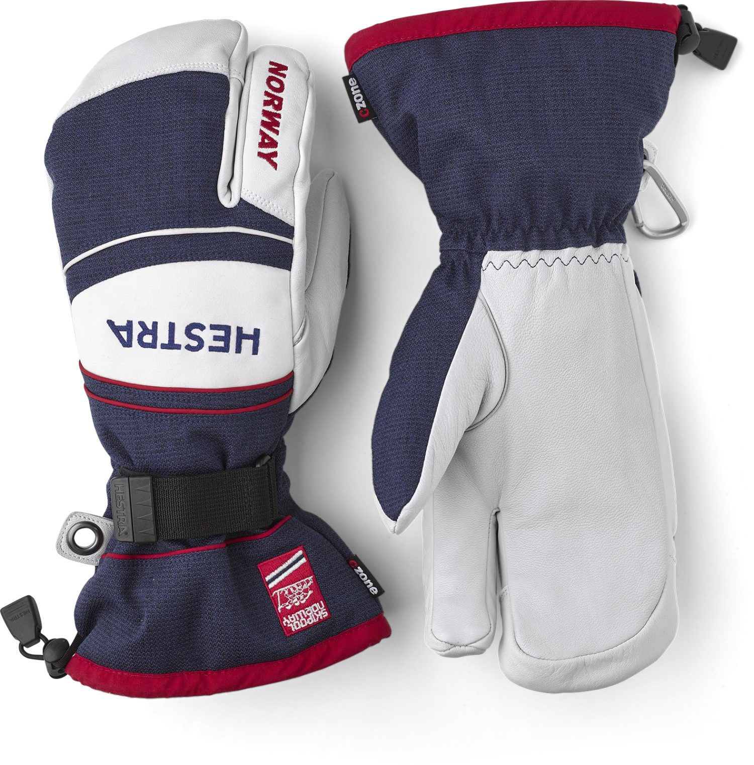 Hestra Army Leather Coach Czone 3-finger 1 Hestra Army Leather Coach Czone 3-finger