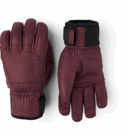Hestra Omni 5-finger - Bordeaux