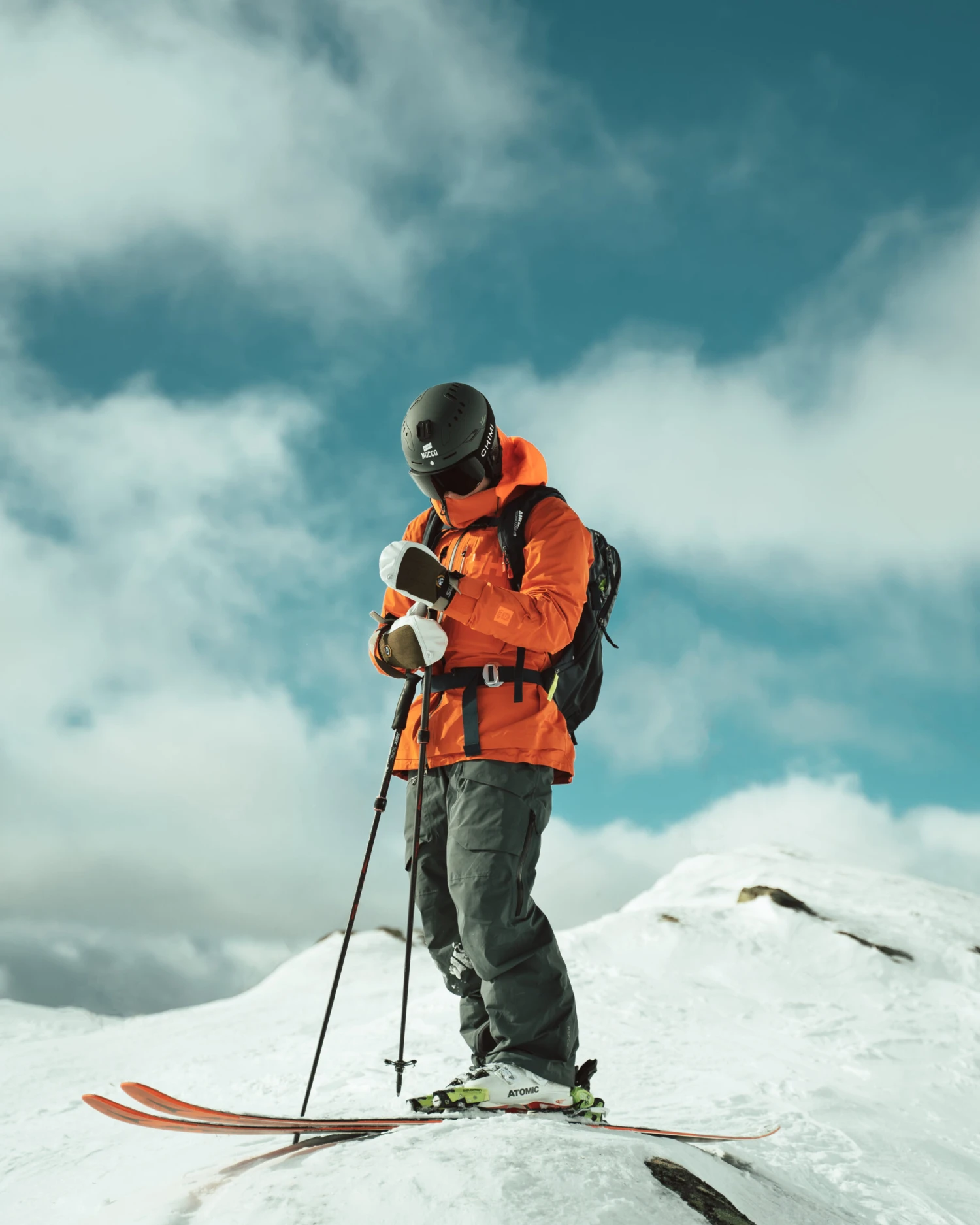 Hestra Army Leather Patrol Mitt - Olive 6 Hestra Army Leather Patrol Mitt - Olive - Image 6