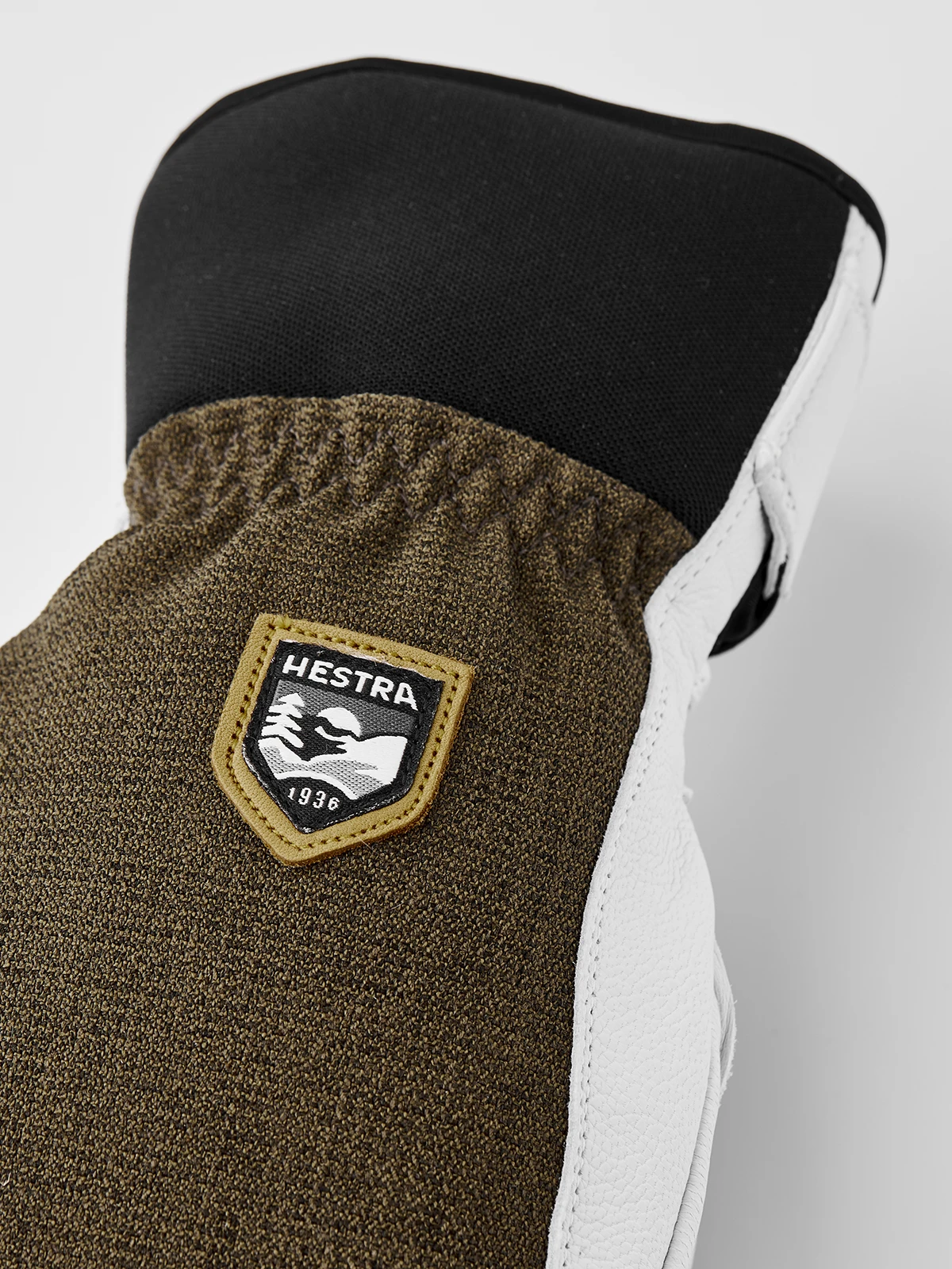 Hestra Army Leather Patrol Mitt - Olive 4 Hestra Army Leather Patrol Mitt - Olive - Image 4