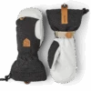 Hestra Army Leather Patrol Gauntlet Mitt - Charcoal