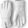 Hestra Leather Swisswool Classic 5-finger