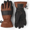 Hestra Fält Guide Glove 5-finger - Brown & Black