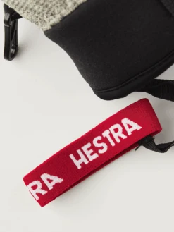 Hestra Army Leather Patrol Jr. 5-finger - Light Grey -Hestra Sale Store 551 2823d27afa 32450 320 5 original