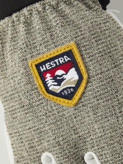 Hestra Army Leather Patrol Jr. 5-finger - Light Grey -Hestra Sale Store 551 ebfa04f3e4 32450 320 3 original