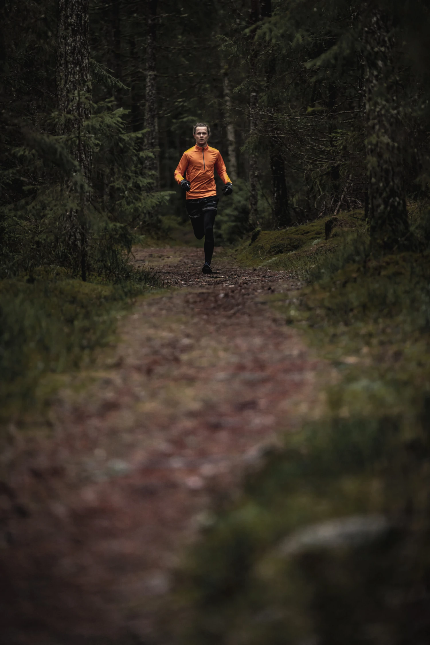 Hestra Runners All Weather 5-finger - Dark Grey 5 Hestra Runners All Weather 5-finger - Dark Grey - Image 5