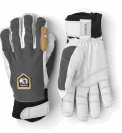 Hestra Ergo Grip Active 5-finger - Grey & Offwhite