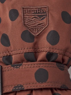 Hestra Baby Zip Long Mitt - Brown Print -Hestra Sale Store 635 16cc69304c 36421 759 3 original
