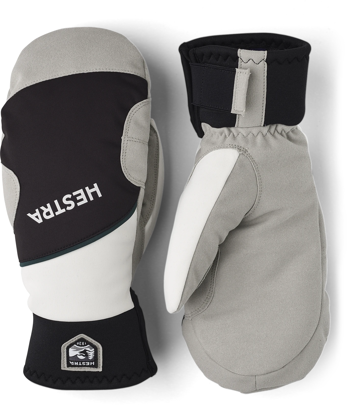 Hestra Comfort Tracker Mitt - Black & Ivory 1 Hestra Comfort Tracker Mitt - Black & Ivory