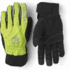 Hestra Ergo Grip Long 5-finger - Yellow & Black