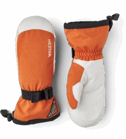 Hestra Powder Gauntlet Mitt - Brick Red