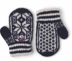 Hestra Kid´s Nordic Mitt - Navy & Offwhite