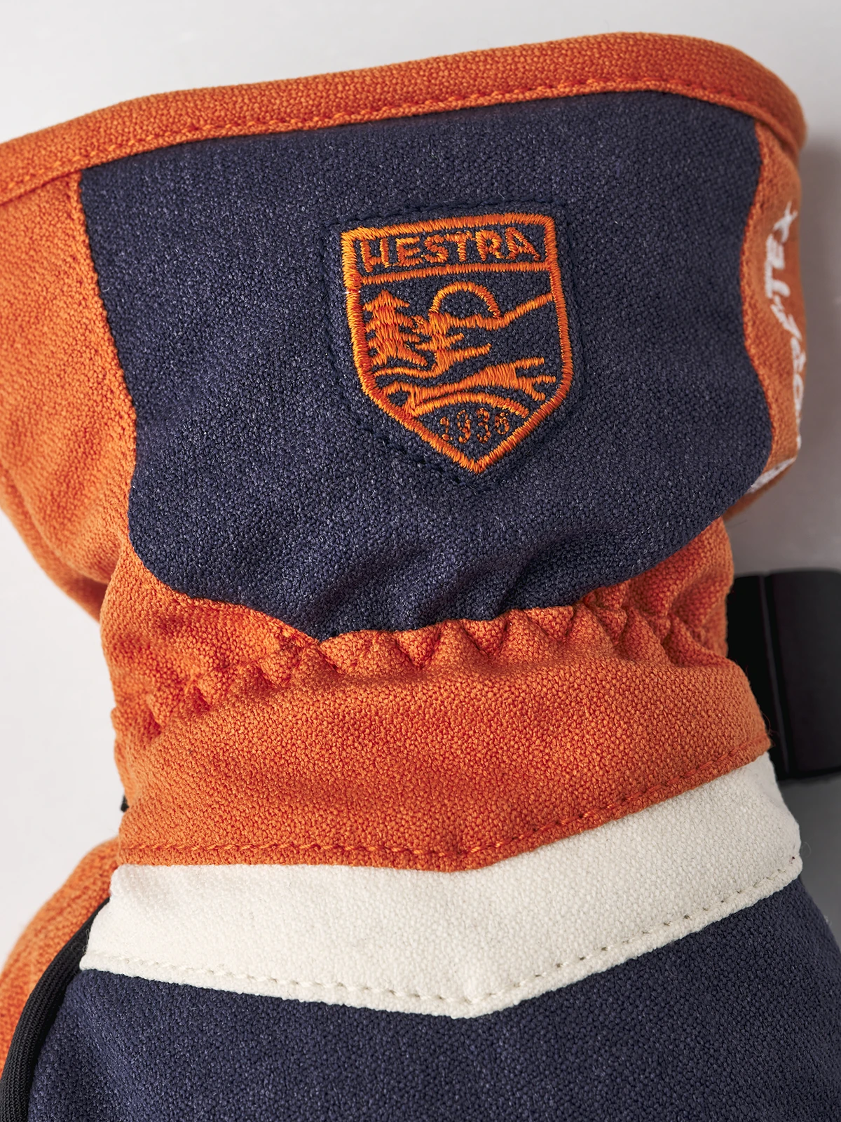 Hestra Gore-Tex Atlas Jr 5-finger - Brick Red 2 Hestra Gore-Tex Atlas Jr 5-finger - Brick Red - Image 2